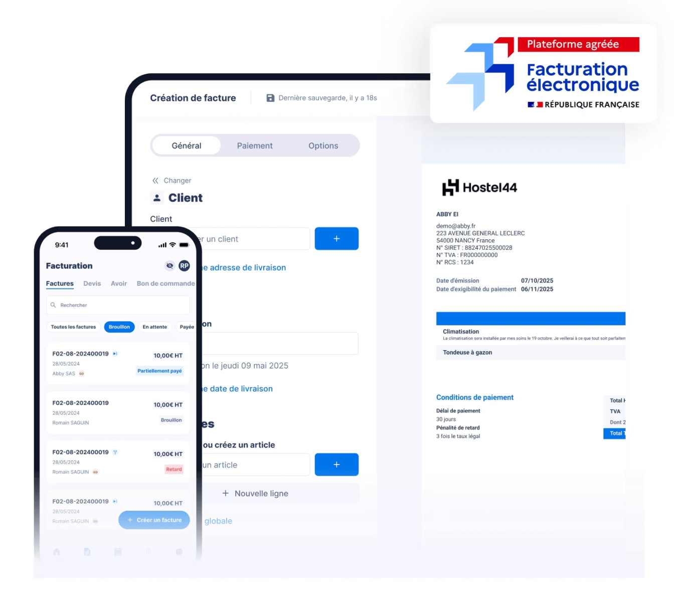 Plateforme agréée facturation électronique